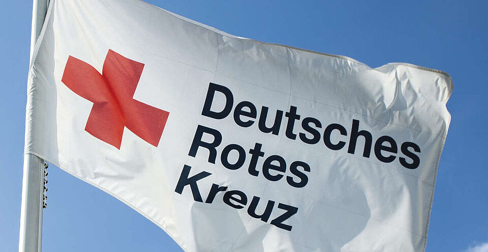 Fahne des DRK Fahne des DRK